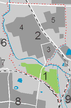 Lage des Stadtbezirks 332 Schunteraue